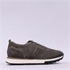 Paul Green Laced Sporty Trainer - Olive Suede
